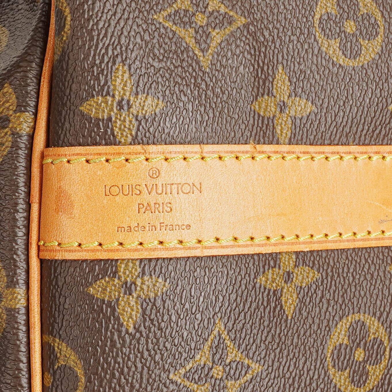 Louis Vuitton Keepall 60 Bandoulière Reisetasche aus Monogram Canvas