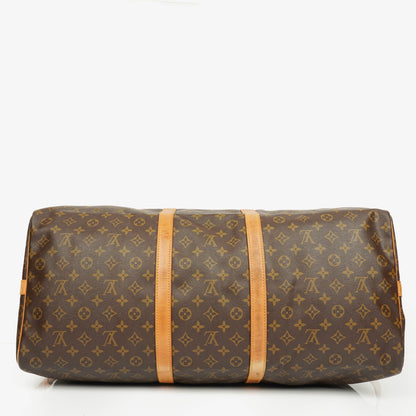 Louis Vuitton Keepall 60 Bandoulière Reisetasche aus Monogram Canvas