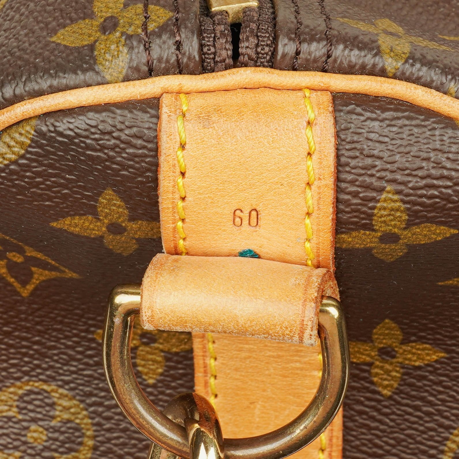 Louis Vuitton Keepall 60 Bandoulière Reisetasche aus Monogram Canvas