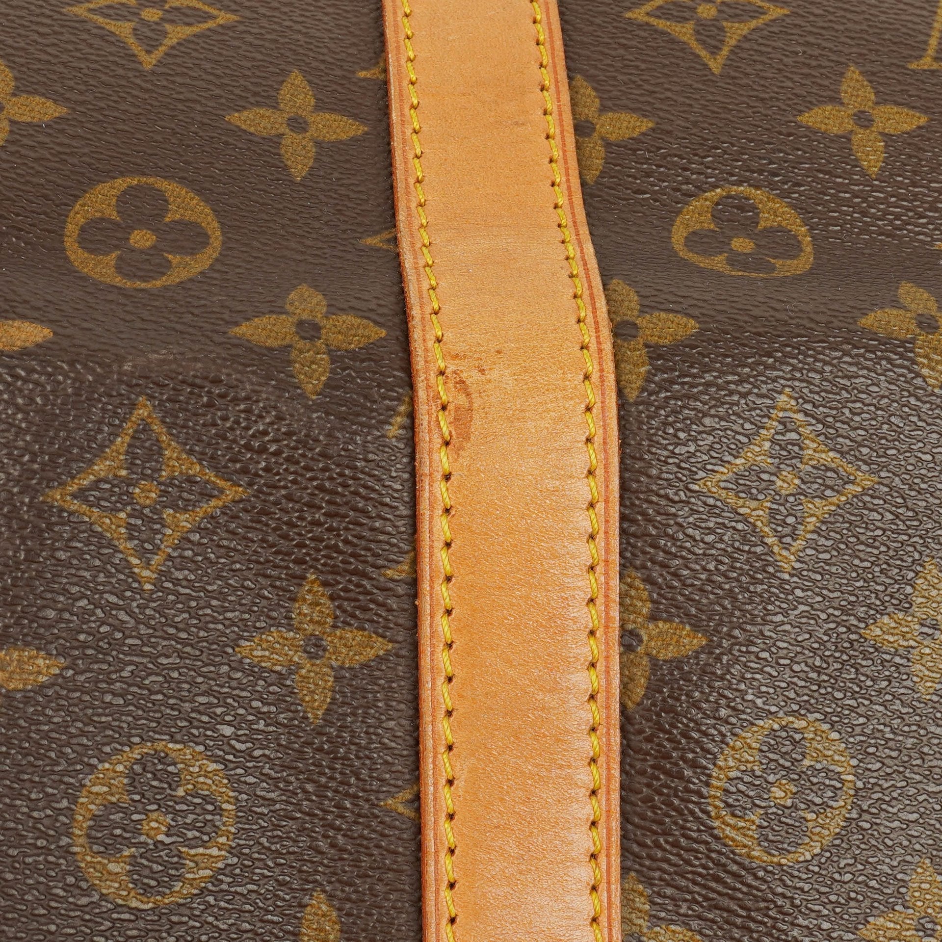 Louis Vuitton Keepall 60 Bandoulière Reisetasche aus Monogram Canvas