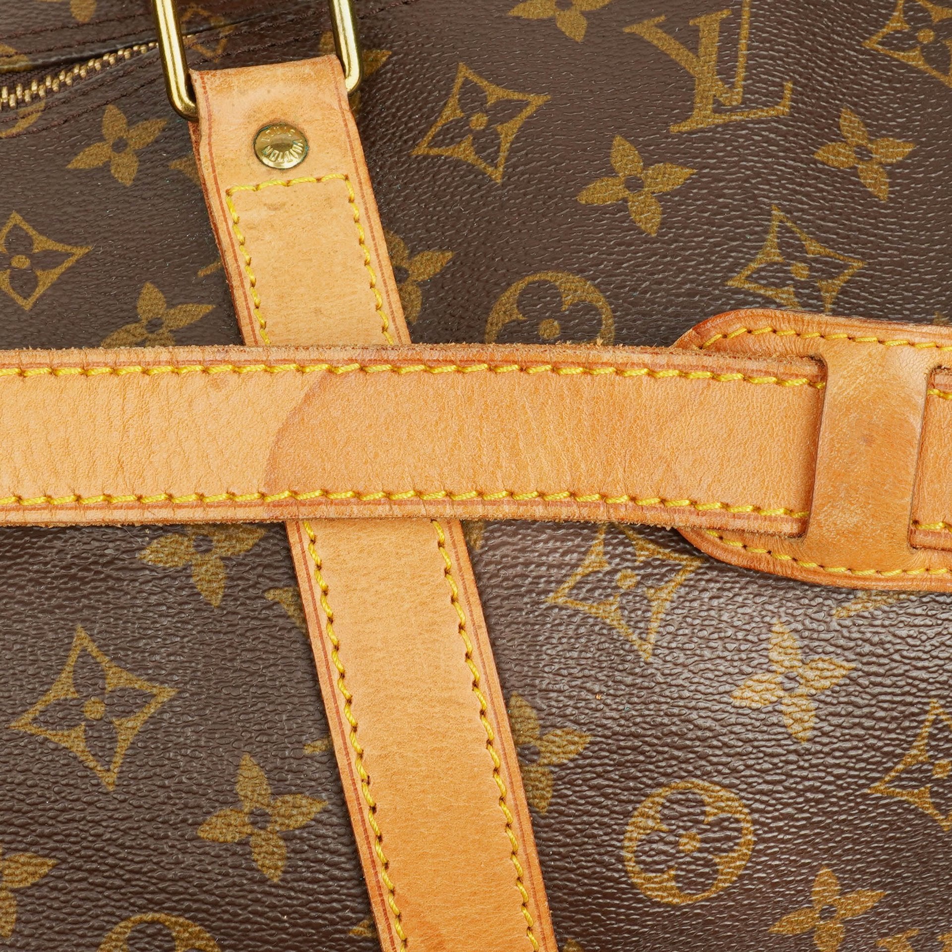Louis Vuitton Keepall 60 Bandoulière Reisetasche aus Monogram Canvas