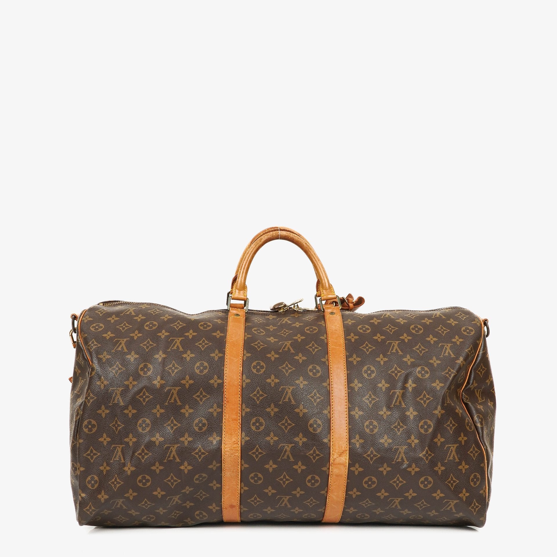 Louis Vuitton Keepall 60 Bandoulière Reisetasche aus Monogram Canvas