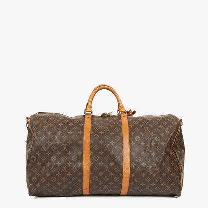 Louis Vuitton Keepall 60 Bandoulière Reisetasche aus Monogram Canvas