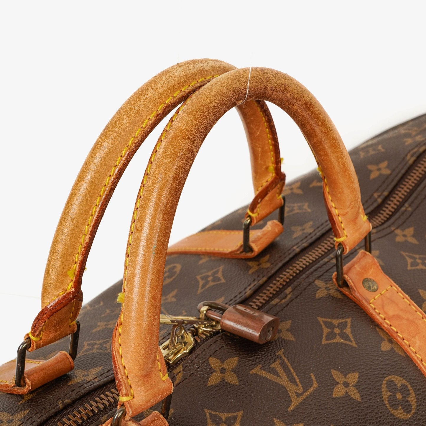 Louis Vuitton Keepall 60 Bandoulière Reisetasche aus Monogram Canvas