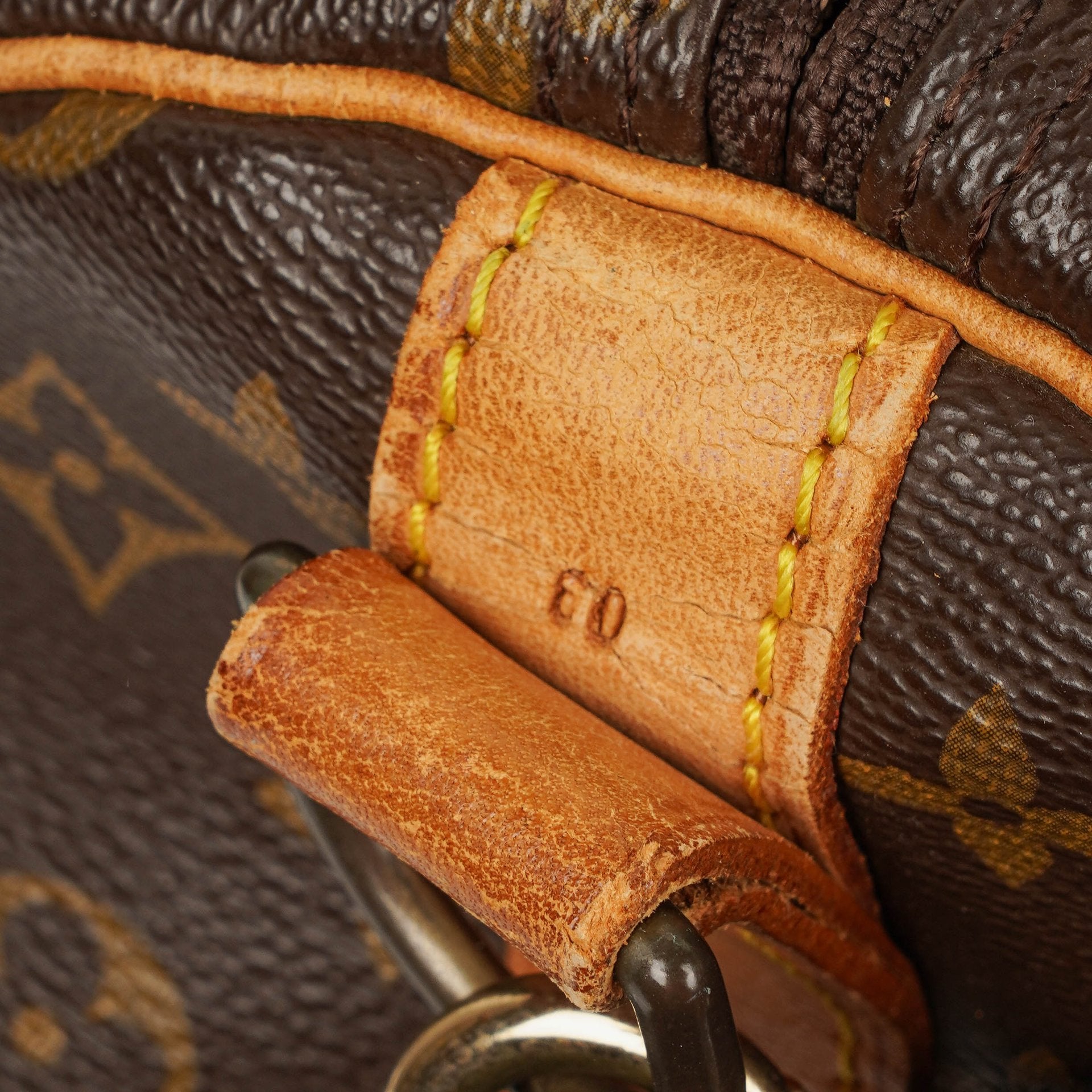 Louis Vuitton Keepall 60 Bandoulière Reisetasche aus Monogram Canvas