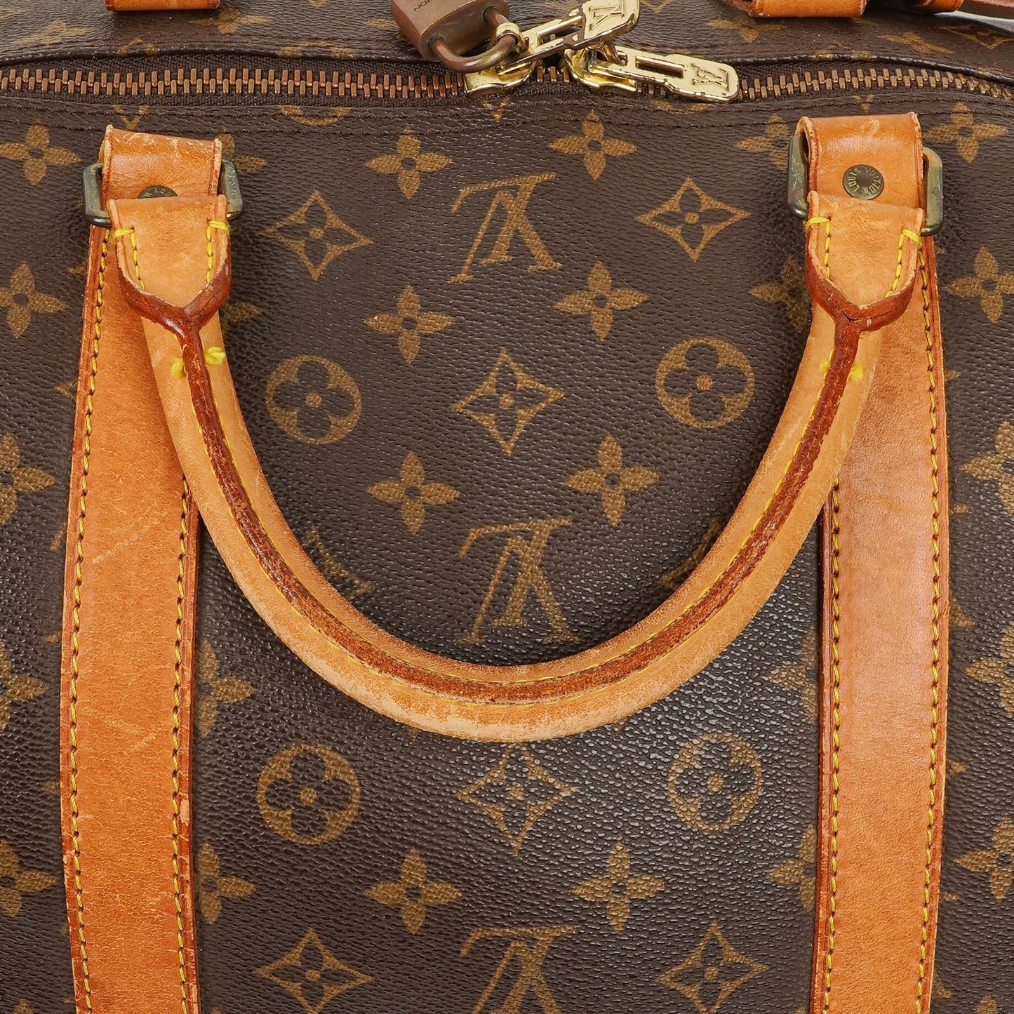 Louis Vuitton Keepall 60 Bandoulière Reisetasche aus Monogram Canvas