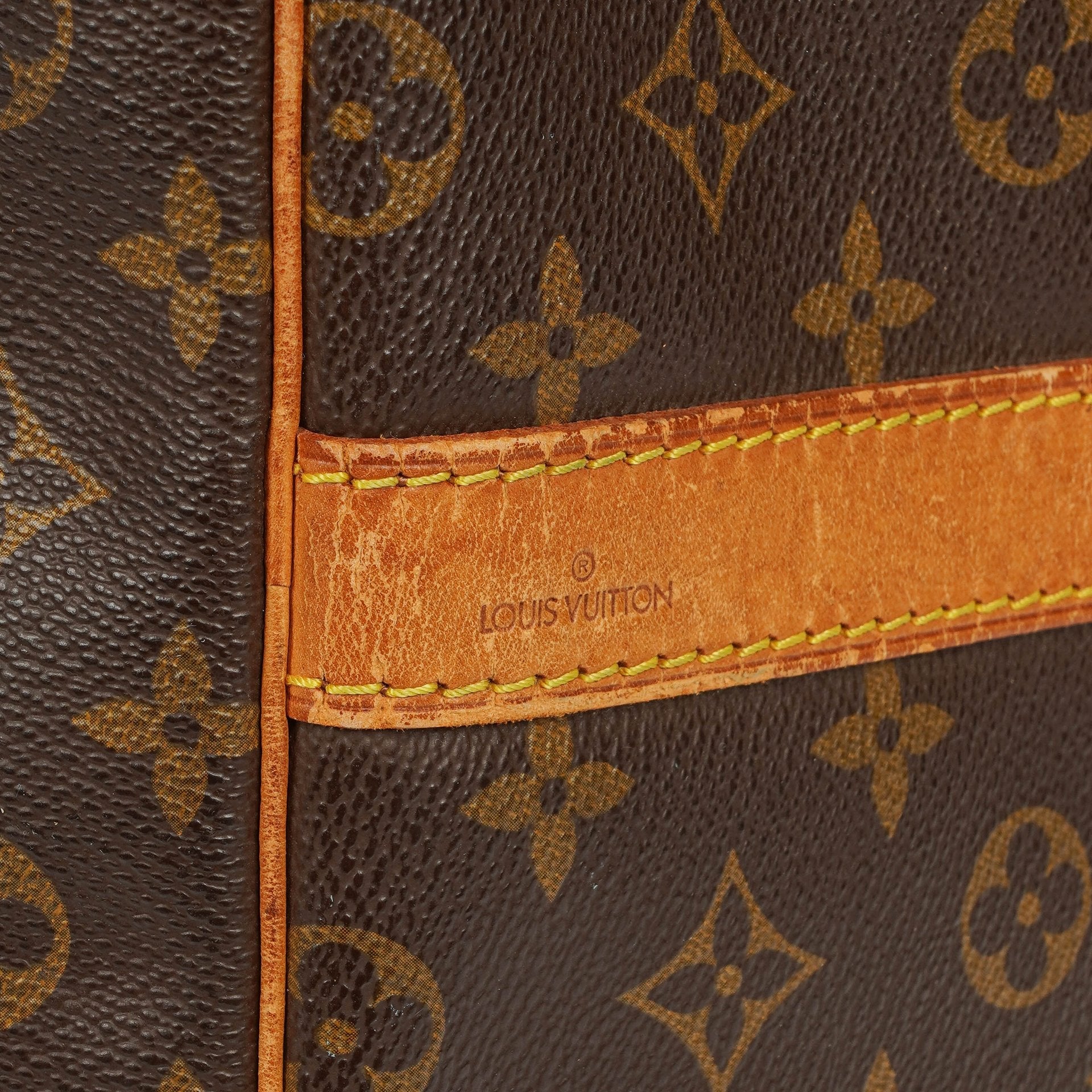 Louis Vuitton Keepall 60 Bandoulière Reisetasche aus Monogram Canvas