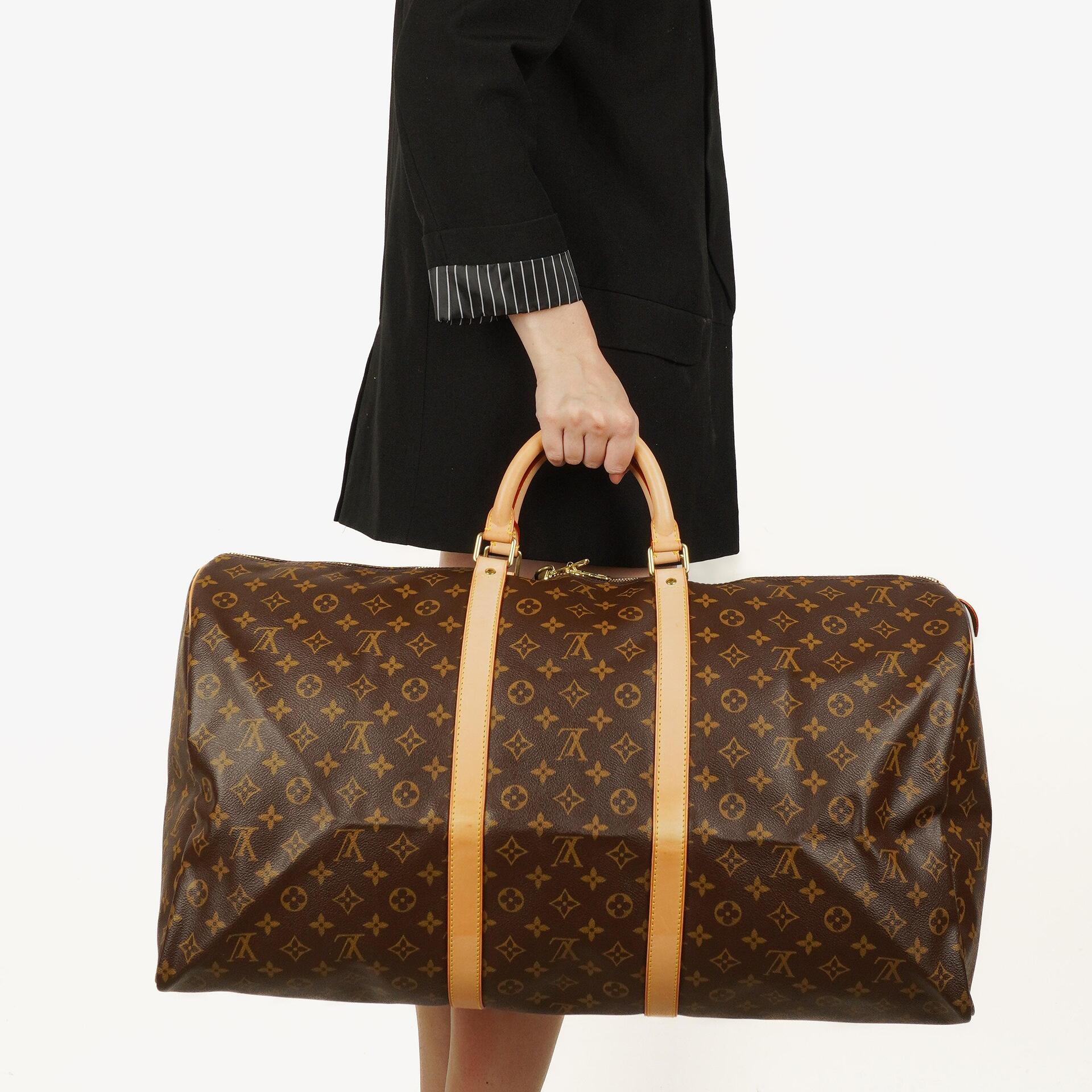 Louis Vuitton Keepall 60 Reisetasche aus Monogram Canvas