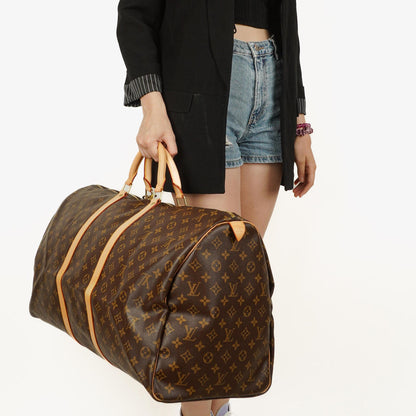 Louis Vuitton Keepall 60 Reisetasche aus Monogram Canvas