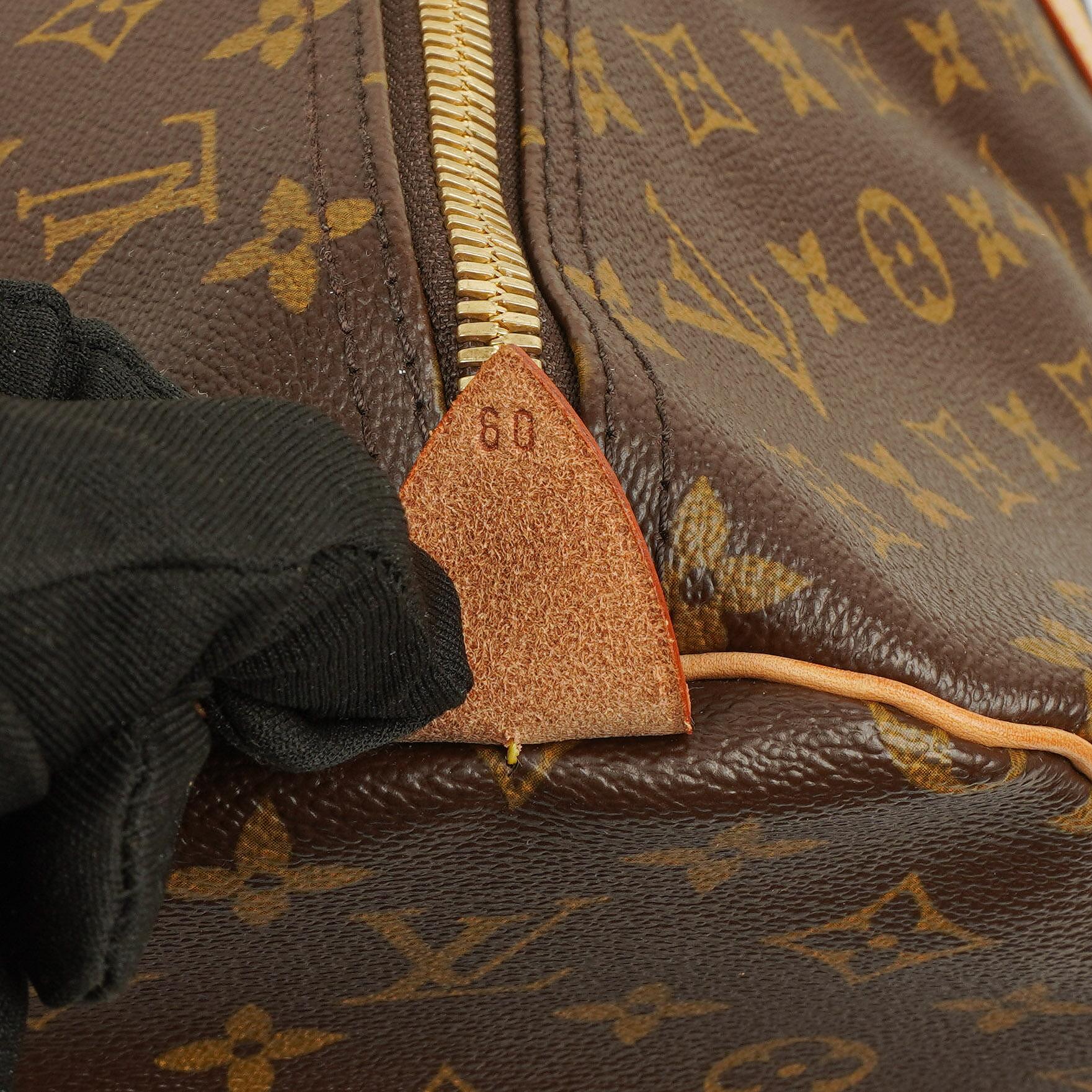 Louis Vuitton Keepall 60 Reisetasche aus Monogram Canvas