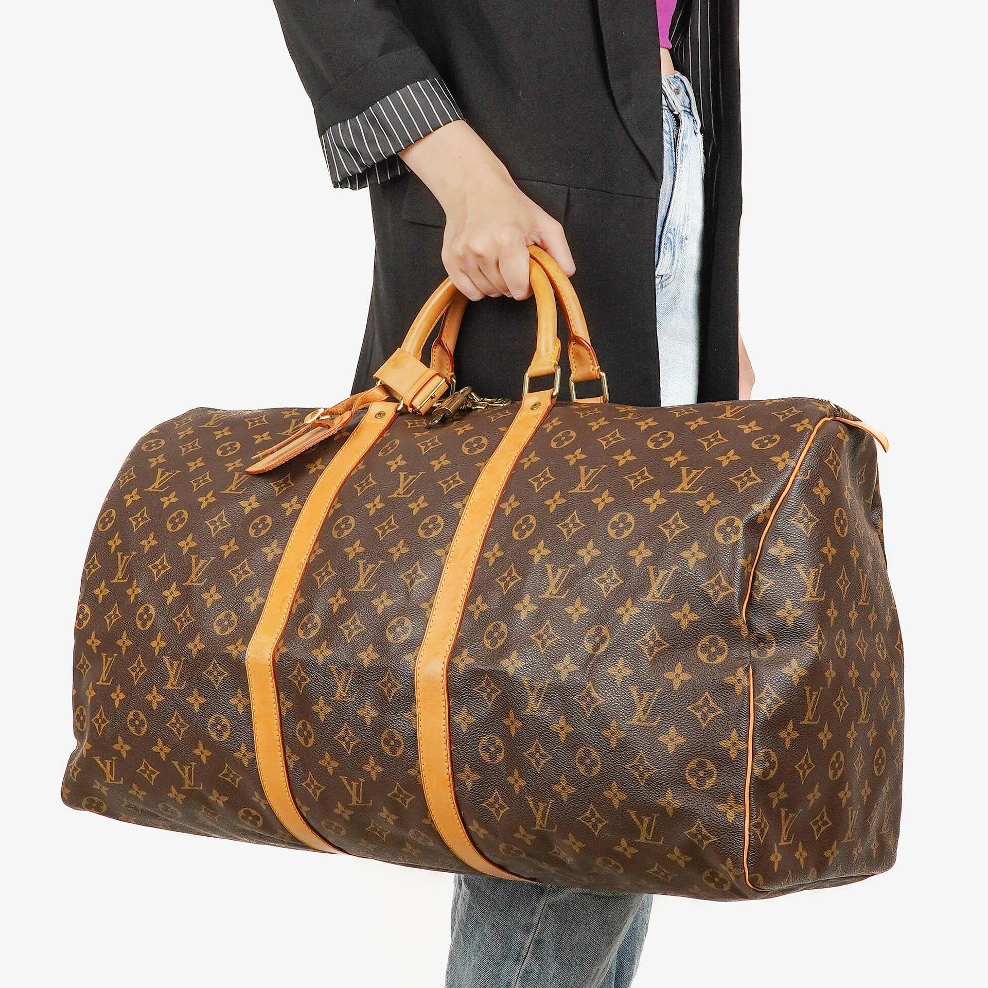 Louis Vuitton Keepall 60 Reisetasche aus Monogram Canvas