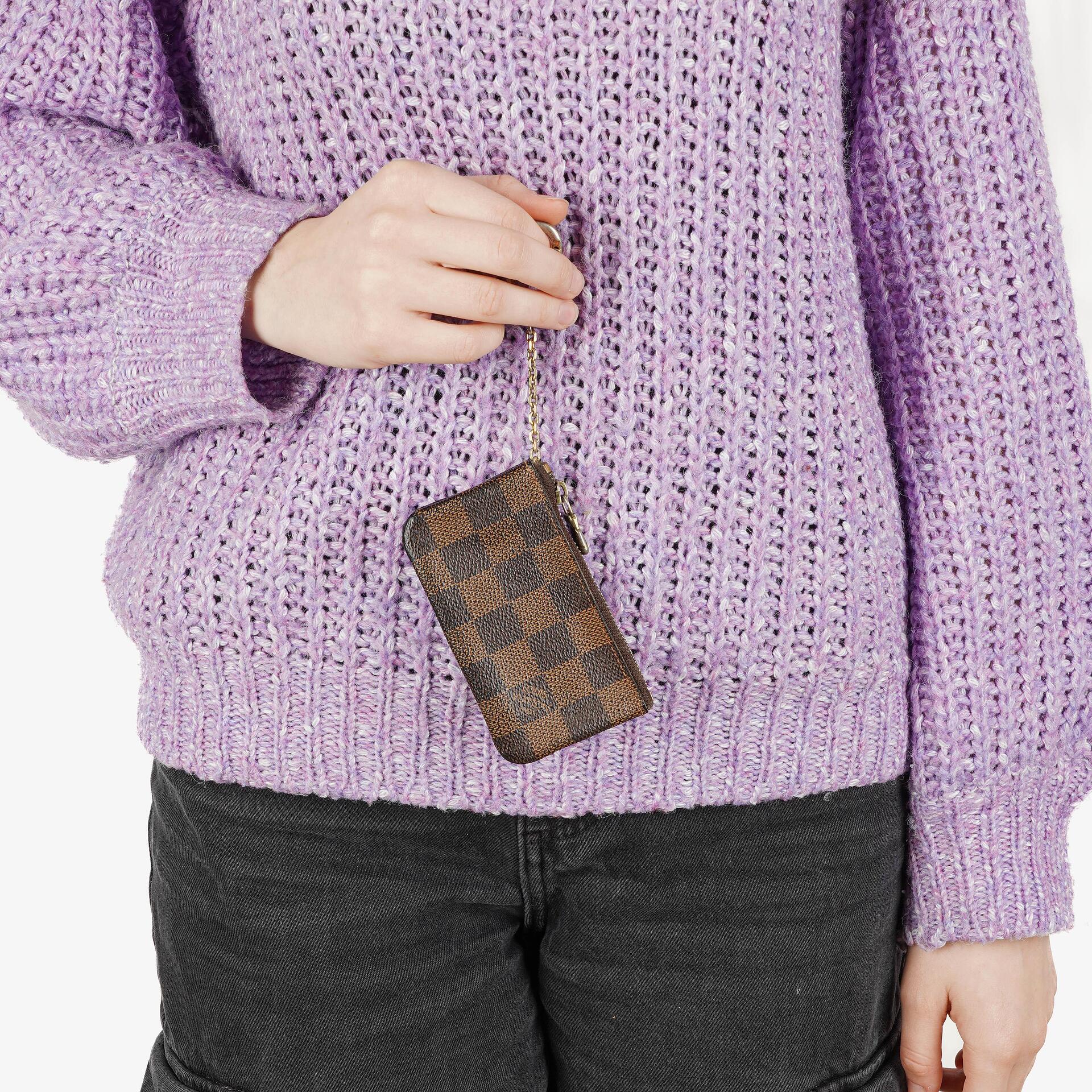 Louis Vuitton Schlüsselmäppchen Damier Ebene