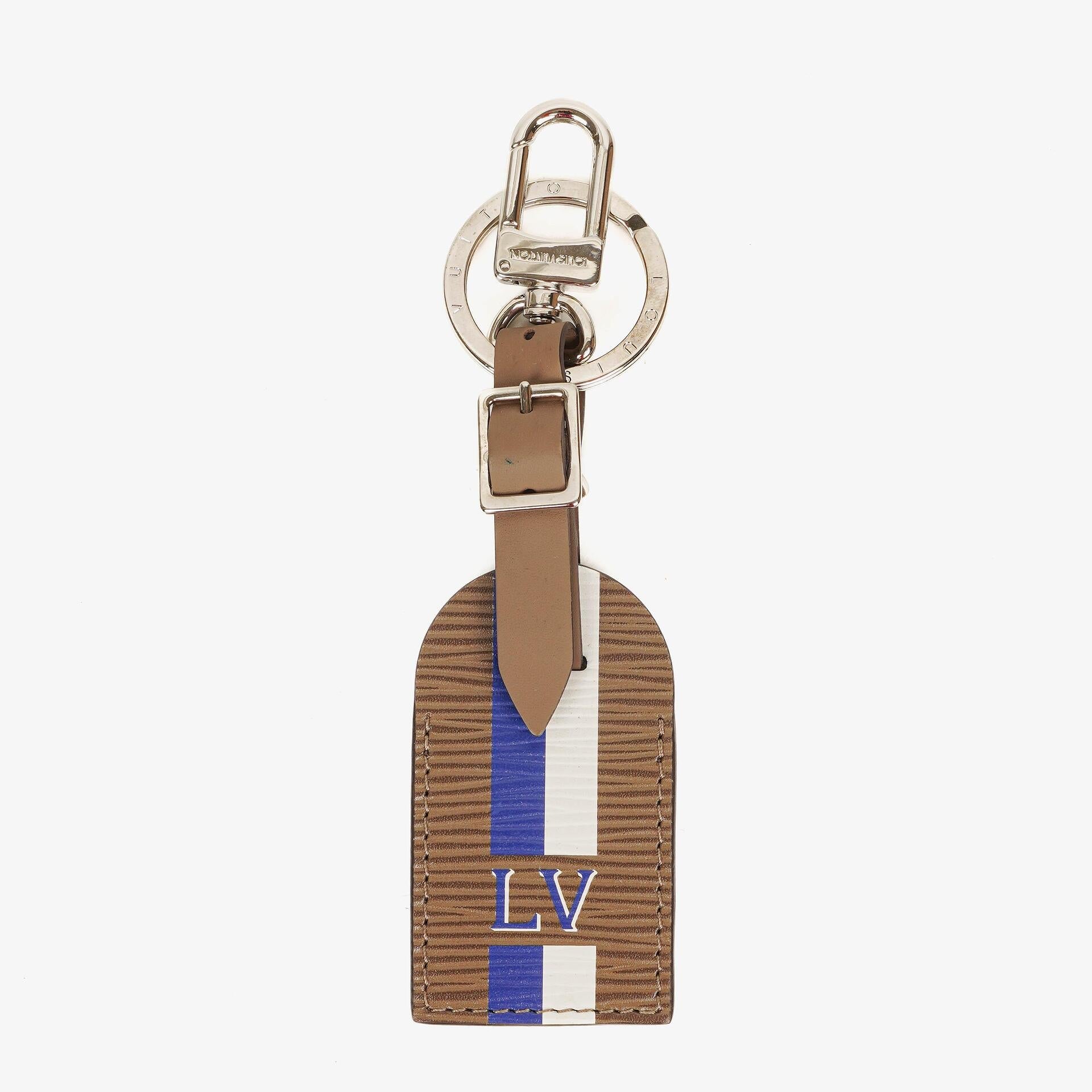 Louis Vuitton Leder-Namensschild
