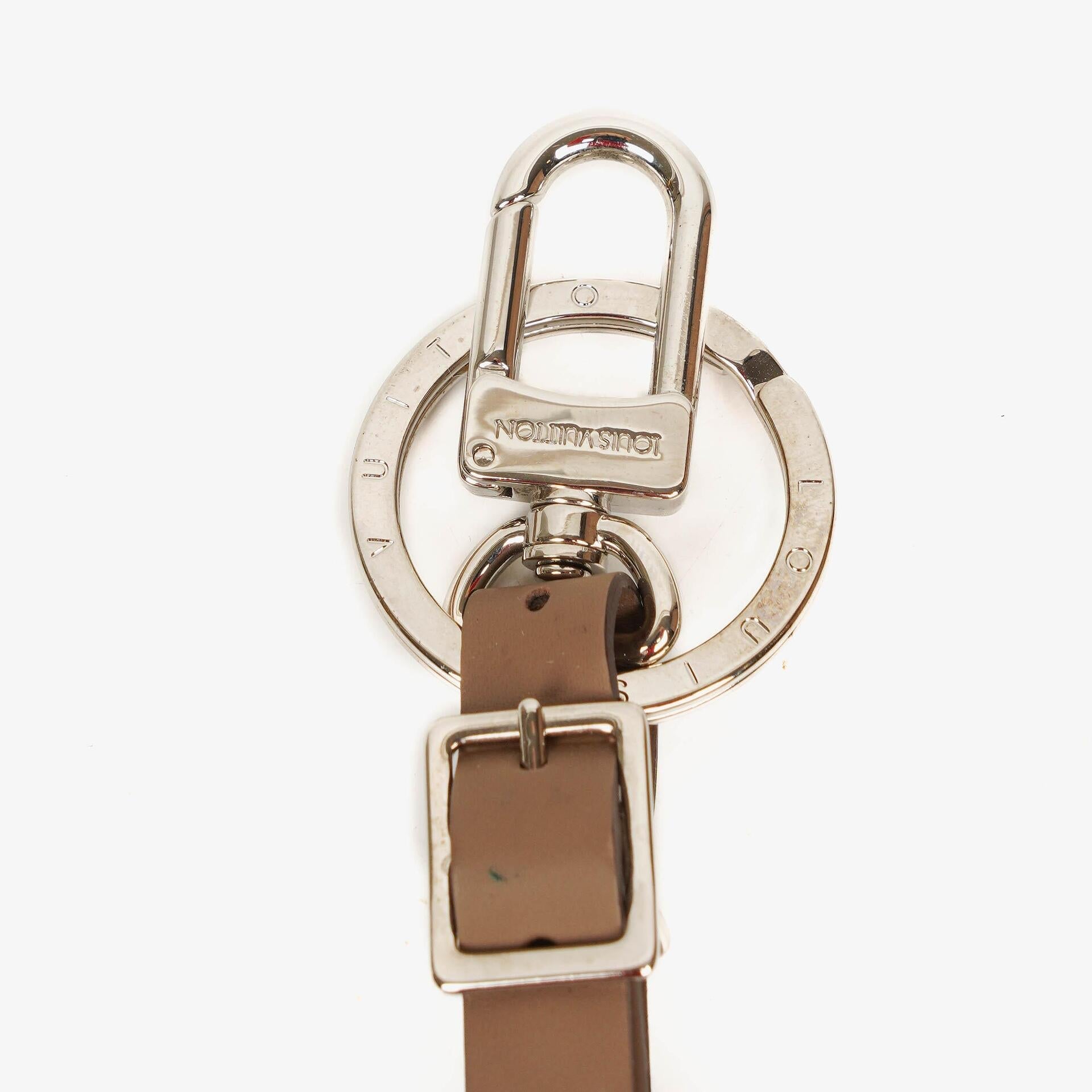 Louis Vuitton Leder-Namensschild