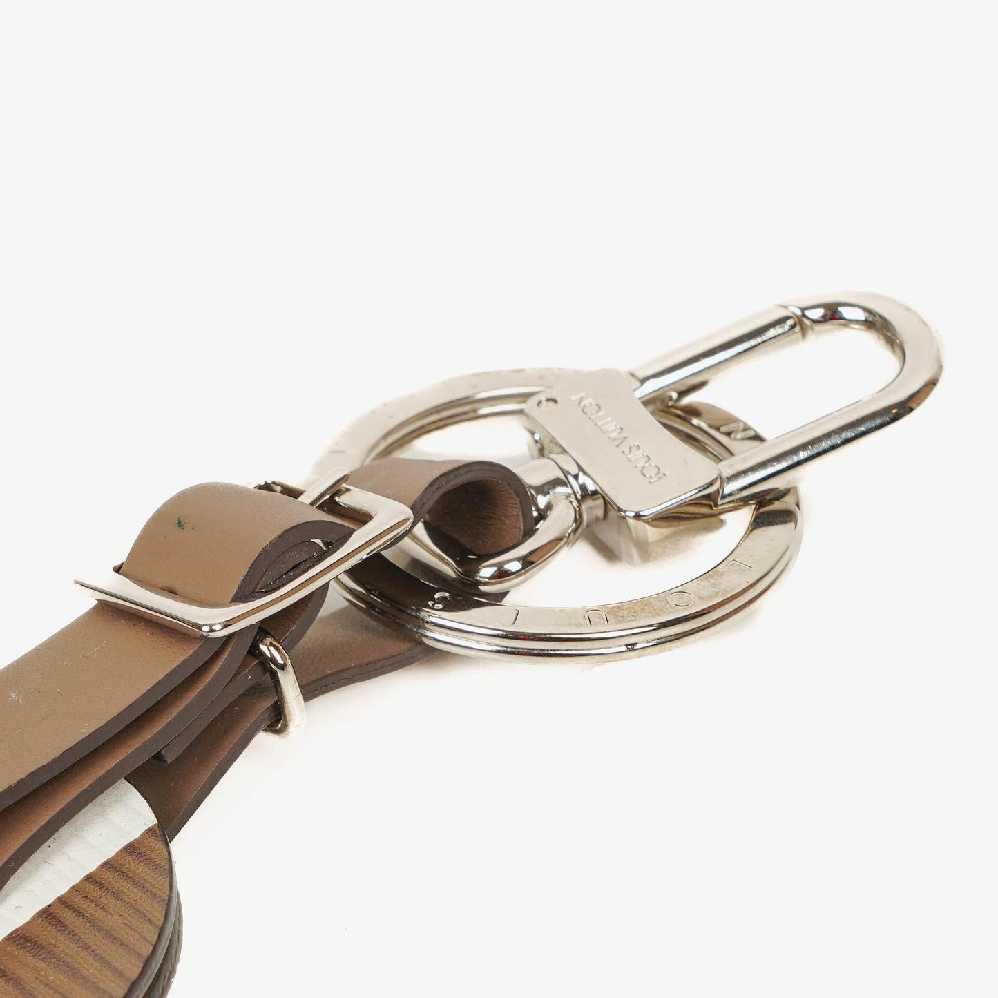 Louis Vuitton Leder-Namensschild