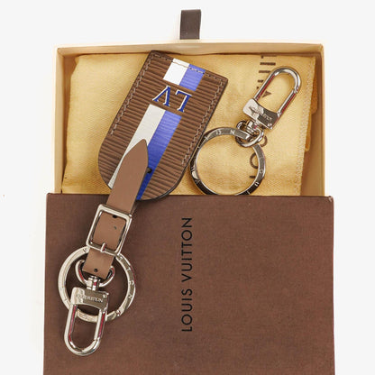 Louis Vuitton Leder-Namensschild