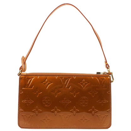 Louis Vuitton Lexington Clutch Handtasche Bronze Monogram Vernis 2003