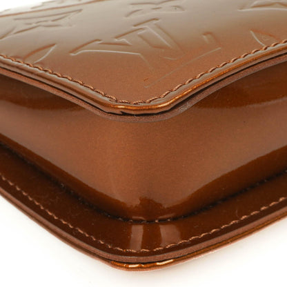 Louis Vuitton Lexington Clutch Handtasche Bronze Monogram Vernis 2003