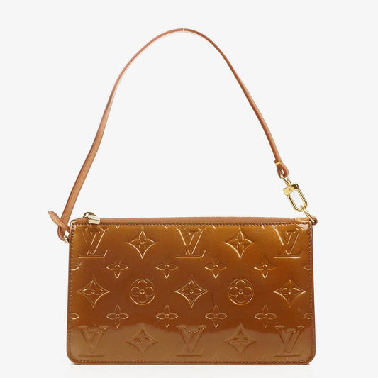 Louis Vuitton Lexington Bronze Monogram Vernis Clutch Handtasche