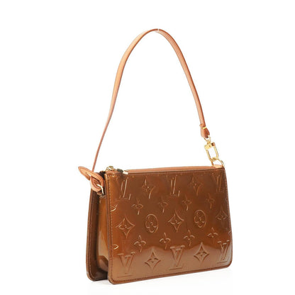 Louis Vuitton Lexington Bronze Monogram Vernis Clutch Handtasche