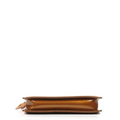 Louis Vuitton Lexington Bronze Monogram Vernis Clutch Handtasche
