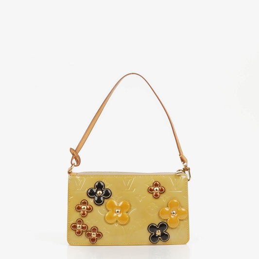 Louis Vuitton Lexington Flowers Pochette Vernis Leder