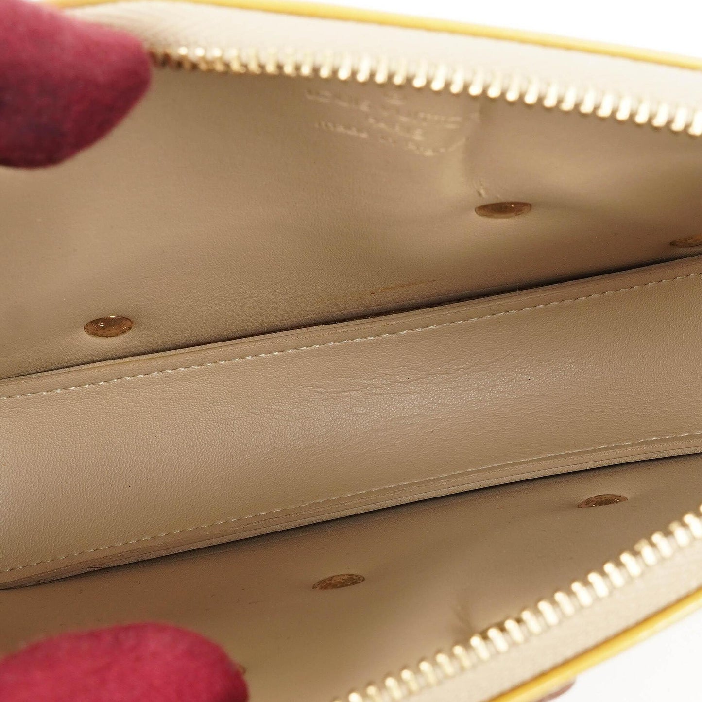 Louis Vuitton Lexington Flowers Pochette Vernis Leder
