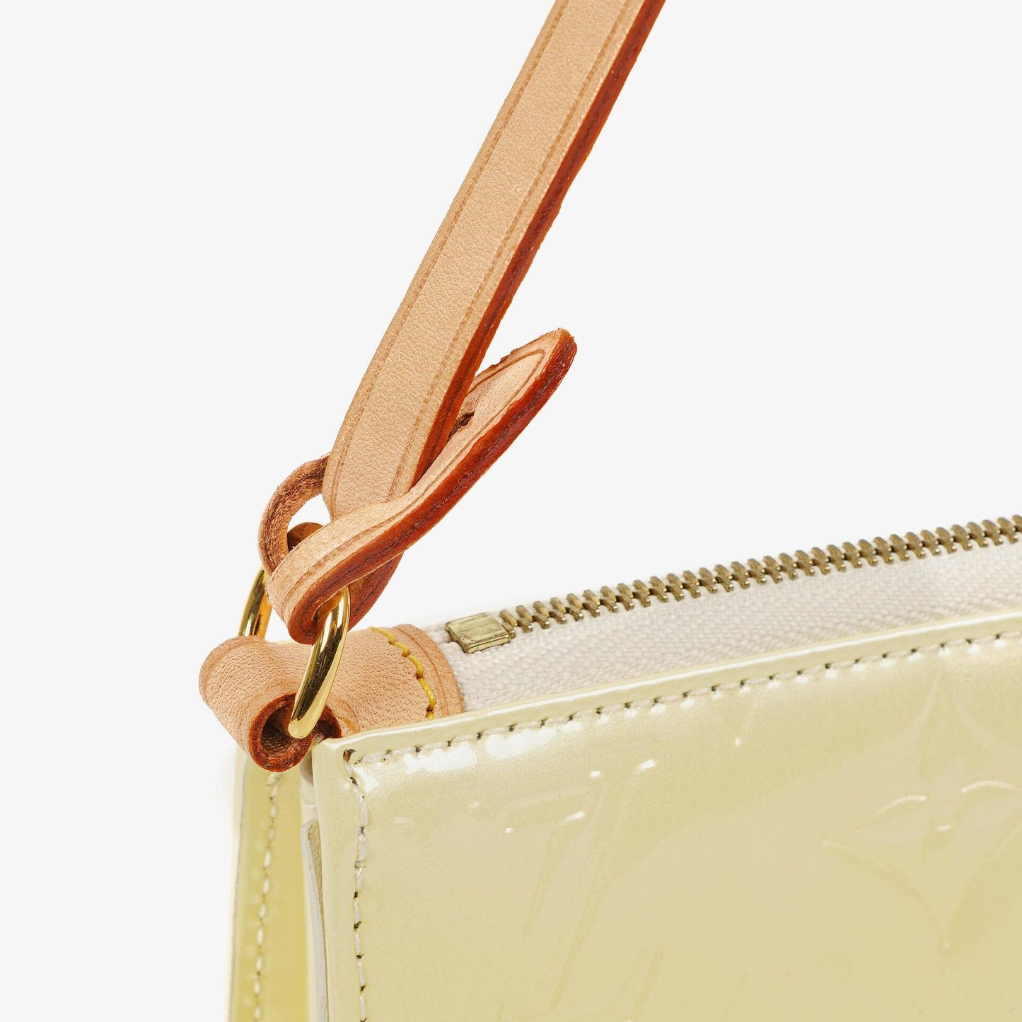 Louis Vuitton Lexington Täschchen aus Monogram Vernis in Perle