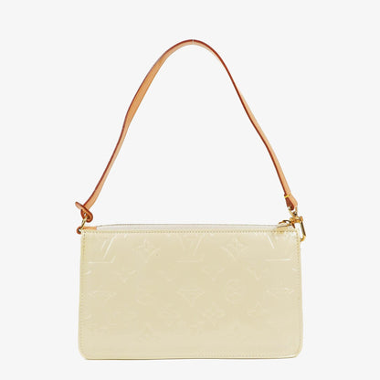 Louis Vuitton Lexington Clutch Handtasche aus Perle Monogram Vernis