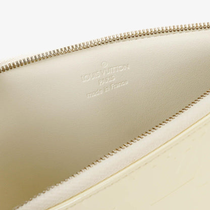 Louis Vuitton Lexington Clutch Handtasche aus Perle Monogram Vernis