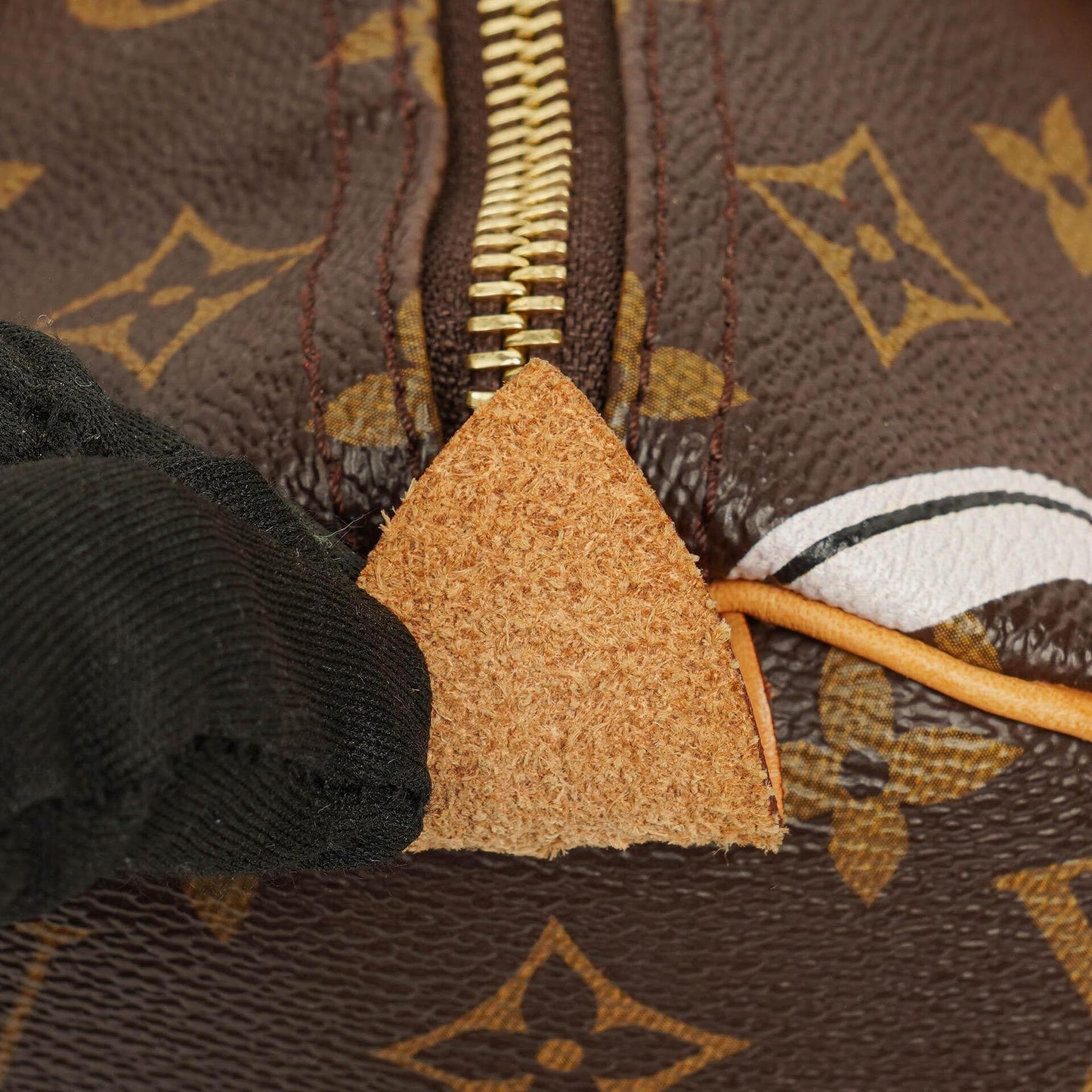 Louis Vuitton Limitierte Edition Chain Flower Speedy 30 Handtasche aus Monogram Canvas