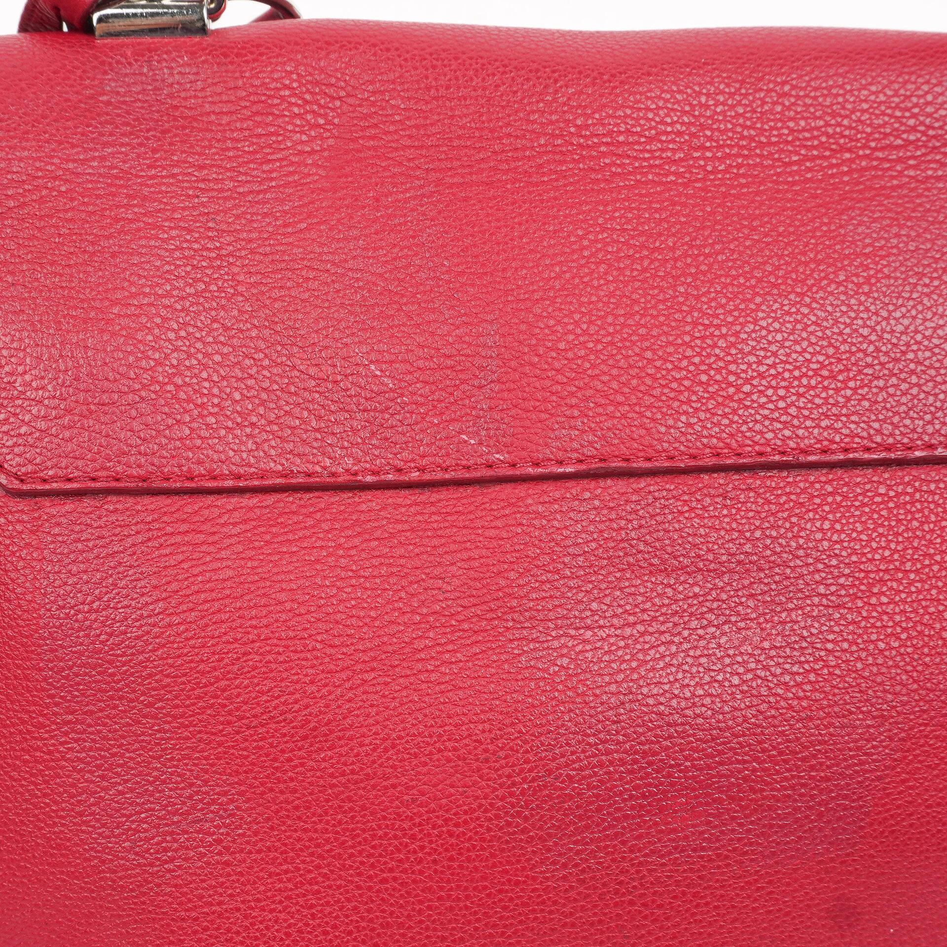 Louis Vuitton Lockme II Tasche aus Dahlia-Kalbsleder