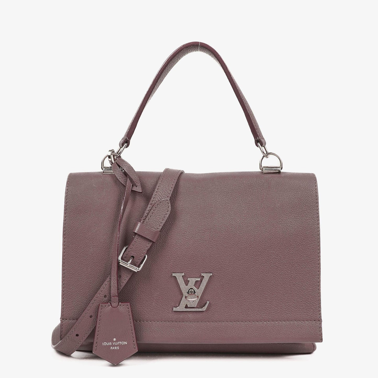 Louis Vuitton Lockme II Tasche aus Kalbsleder in Taupe Glace