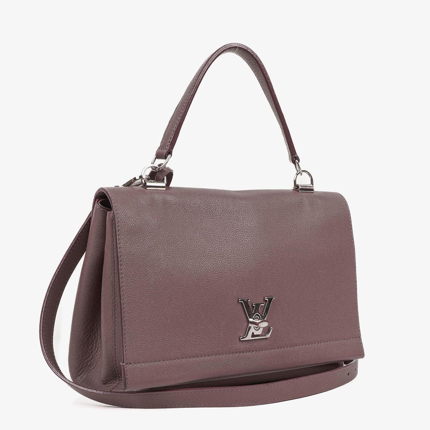 Louis Vuitton Lockme II Tasche aus Kalbsleder in Taupe Glace