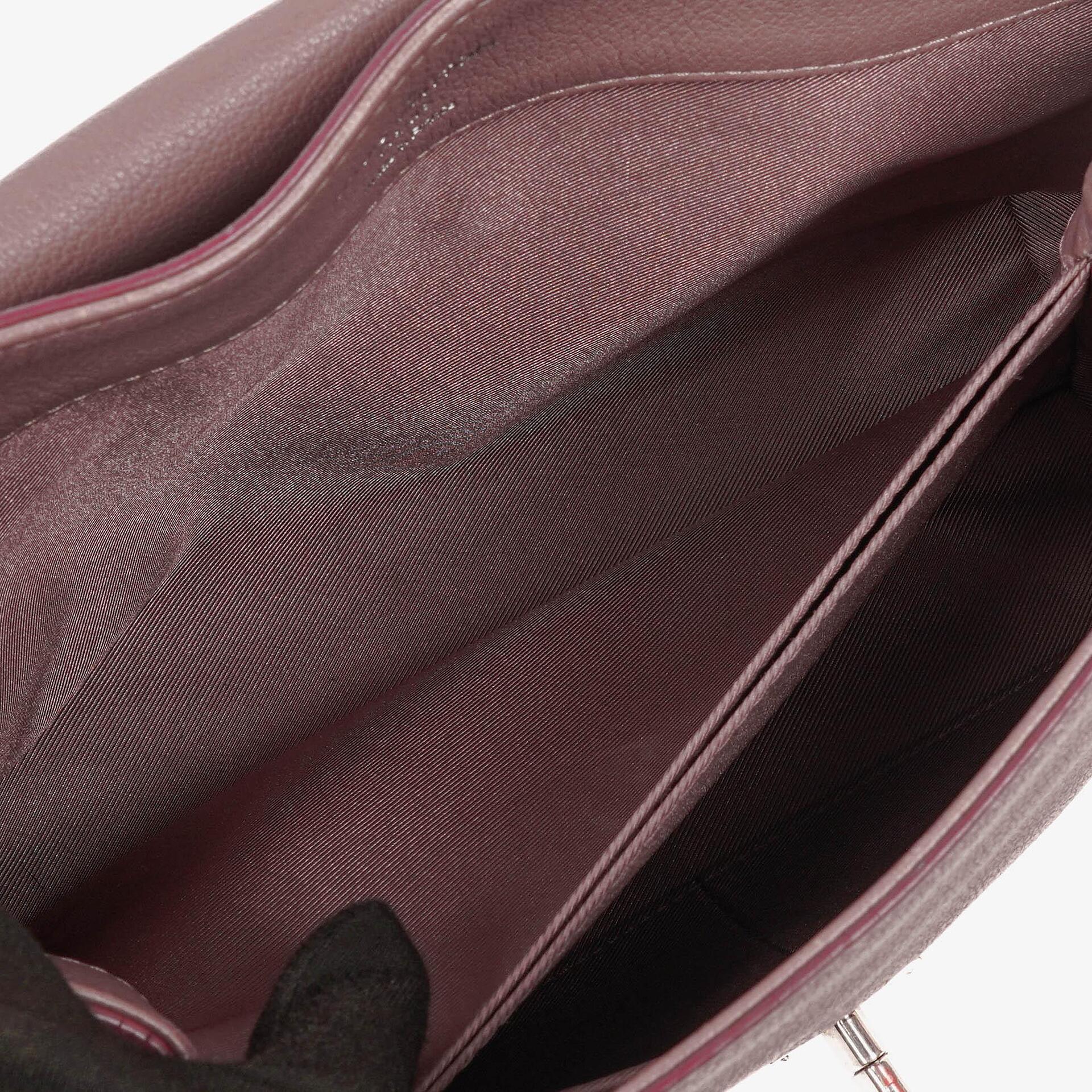 Louis Vuitton Lockme II Tasche aus Kalbsleder in Taupe Glace