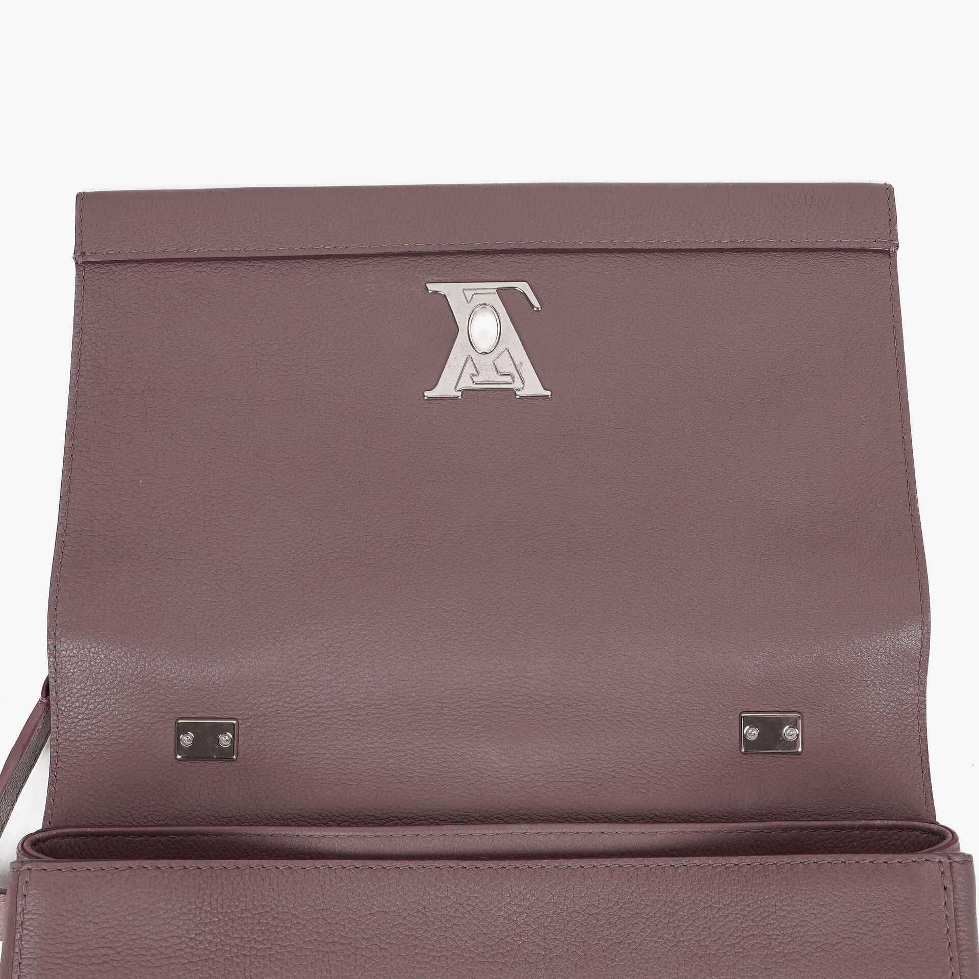 Louis Vuitton Lockme II Tasche aus Kalbsleder in Taupe Glace