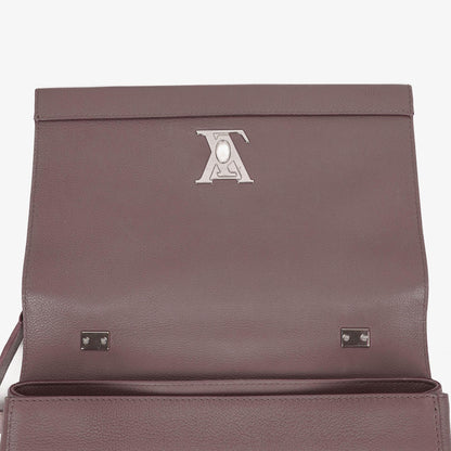 Louis Vuitton Lockme II Tasche aus Kalbsleder in Taupe Glace