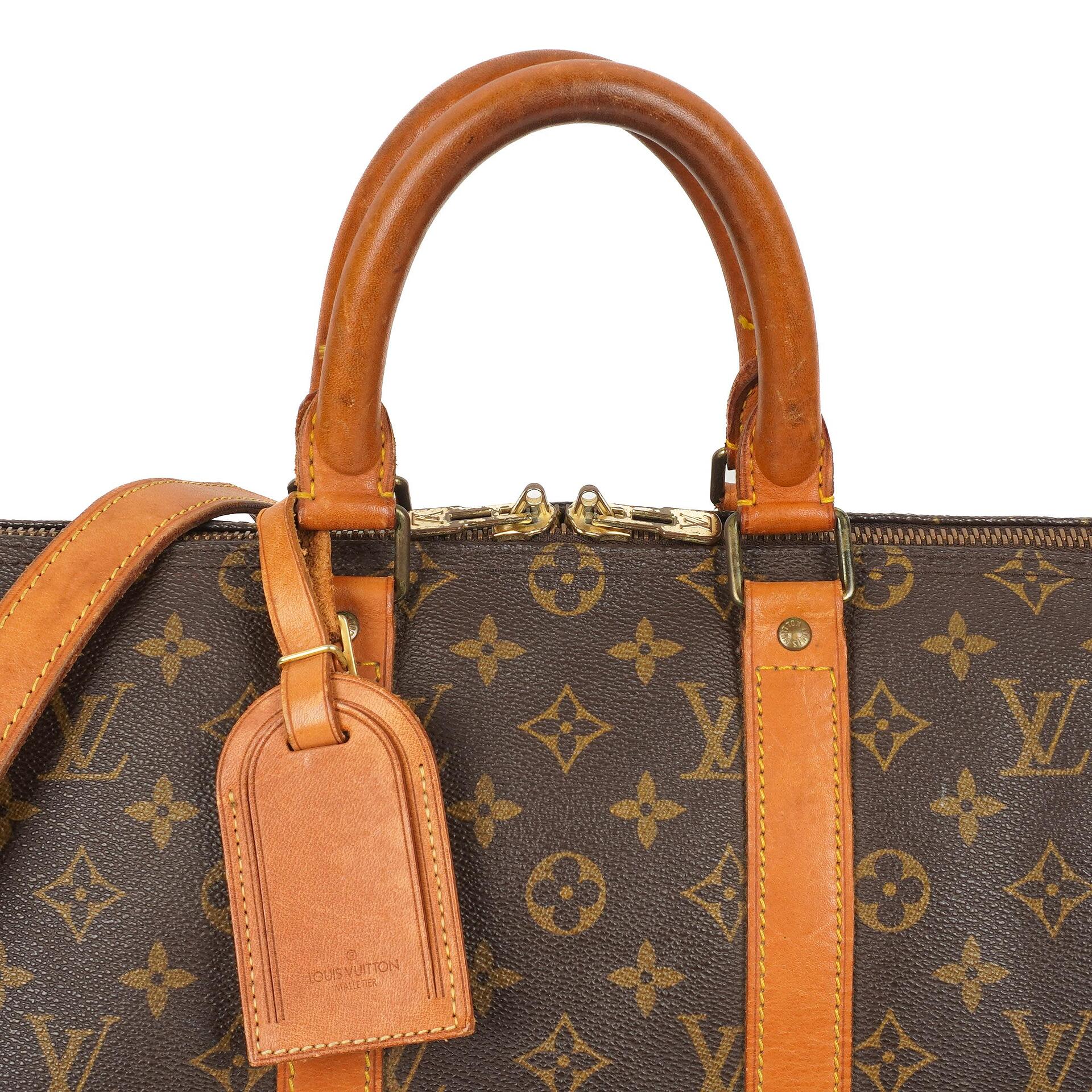 Louis Vuitton Malletier Keepall 45 Bandouliere Monogram Canvas Reisetasche