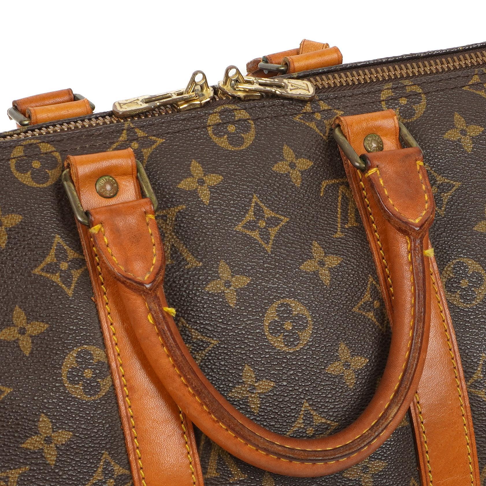 Louis Vuitton Malletier Keepall 45 Bandouliere Monogram Canvas Reisetasche