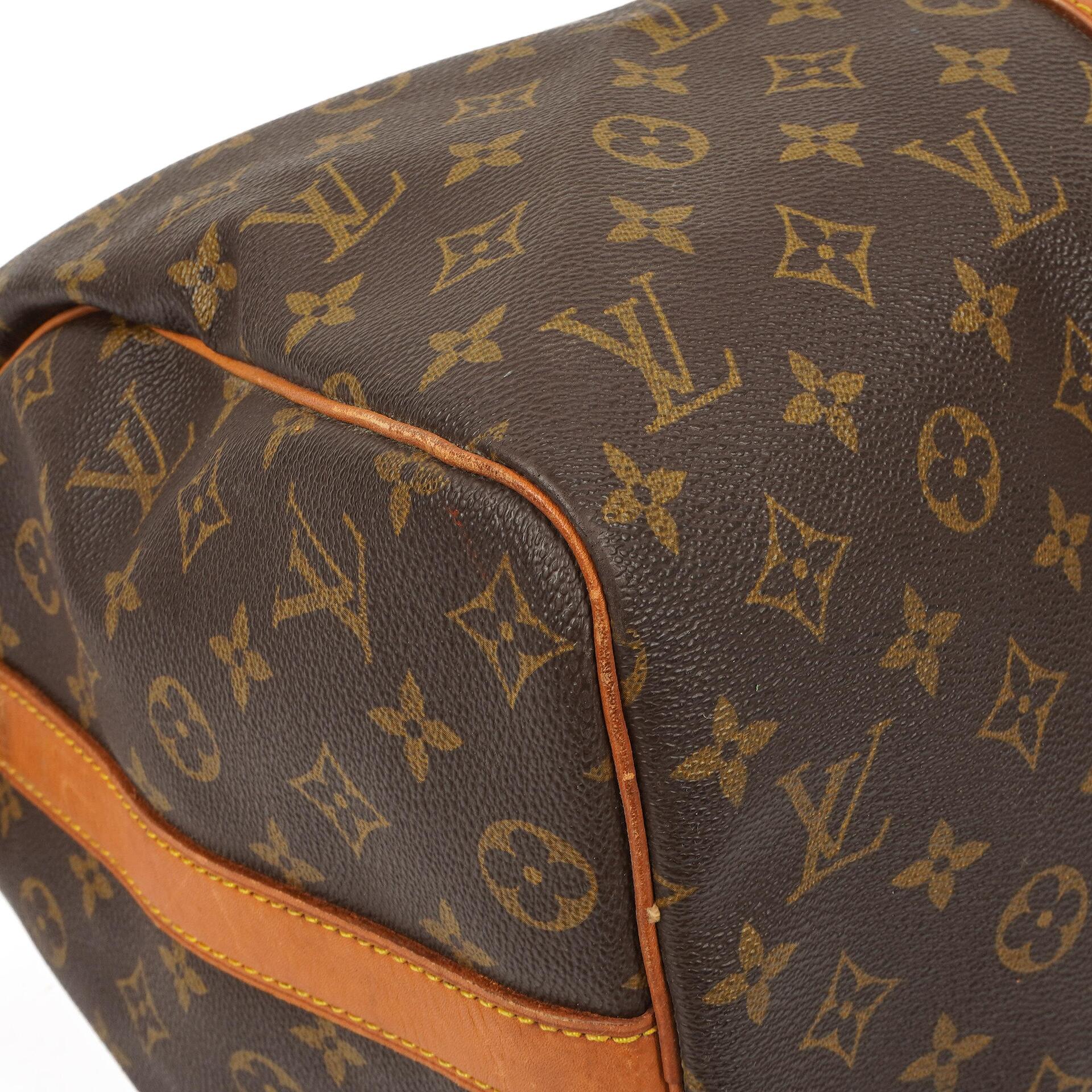 Louis Vuitton Malletier Keepall 45 Bandouliere Monogram Canvas Reisetasche