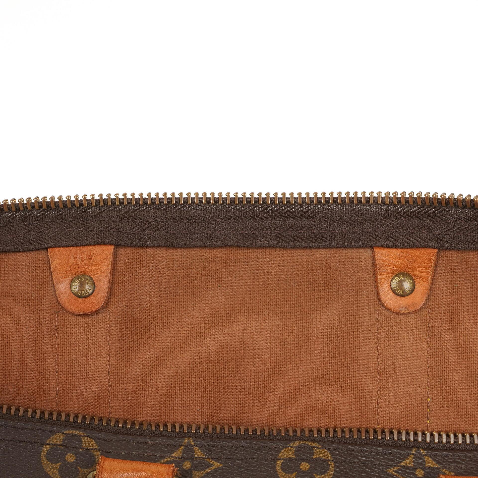 Louis Vuitton Malletier Keepall 45 Bandouliere Monogram Canvas Reisetasche