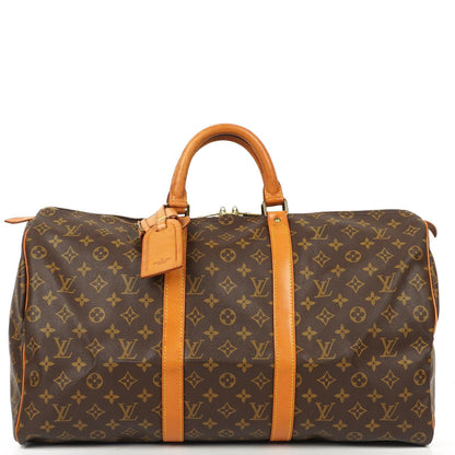 Louis Vuitton Malletier Keepall 50 Monogram Canvas Reisetasche