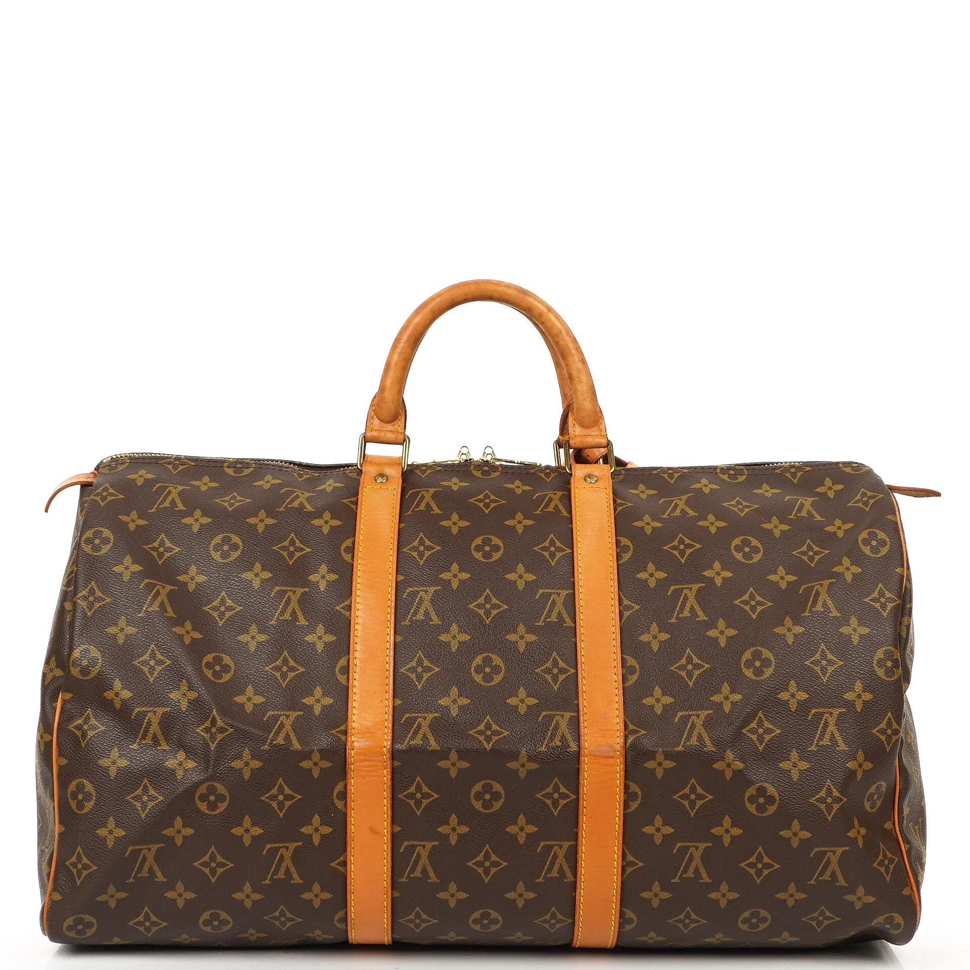 Louis Vuitton Malletier Keepall 50 Monogram Canvas Reisetasche