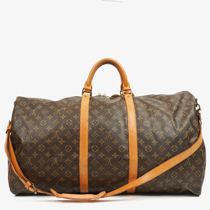 Louis Vuitton Malletier Keepall 60 Bandoulière Reisetasche aus Monogram Canvas