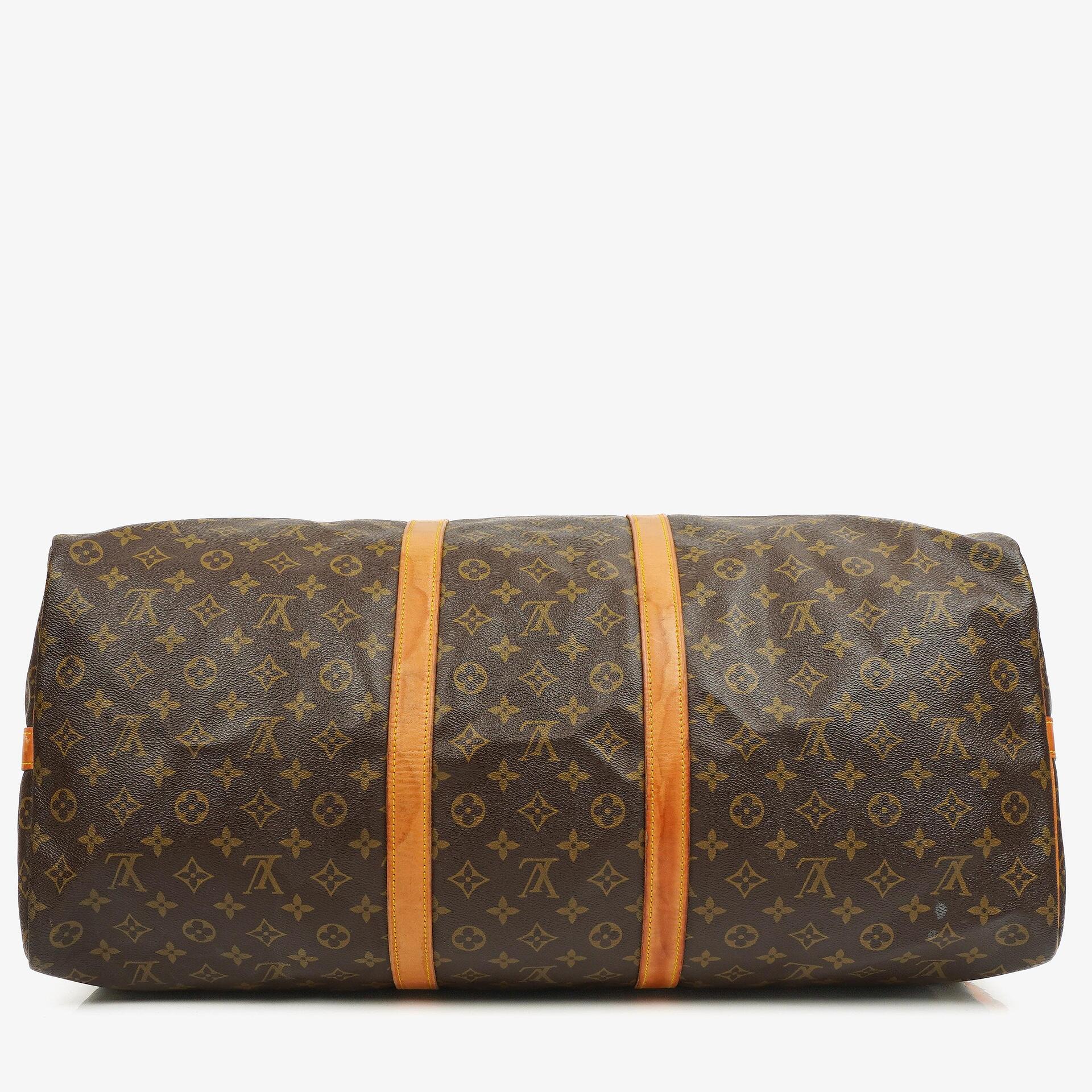 Louis Vuitton Malletier Keepall 60 Bandoulière Reisetasche aus Monogram Canvas