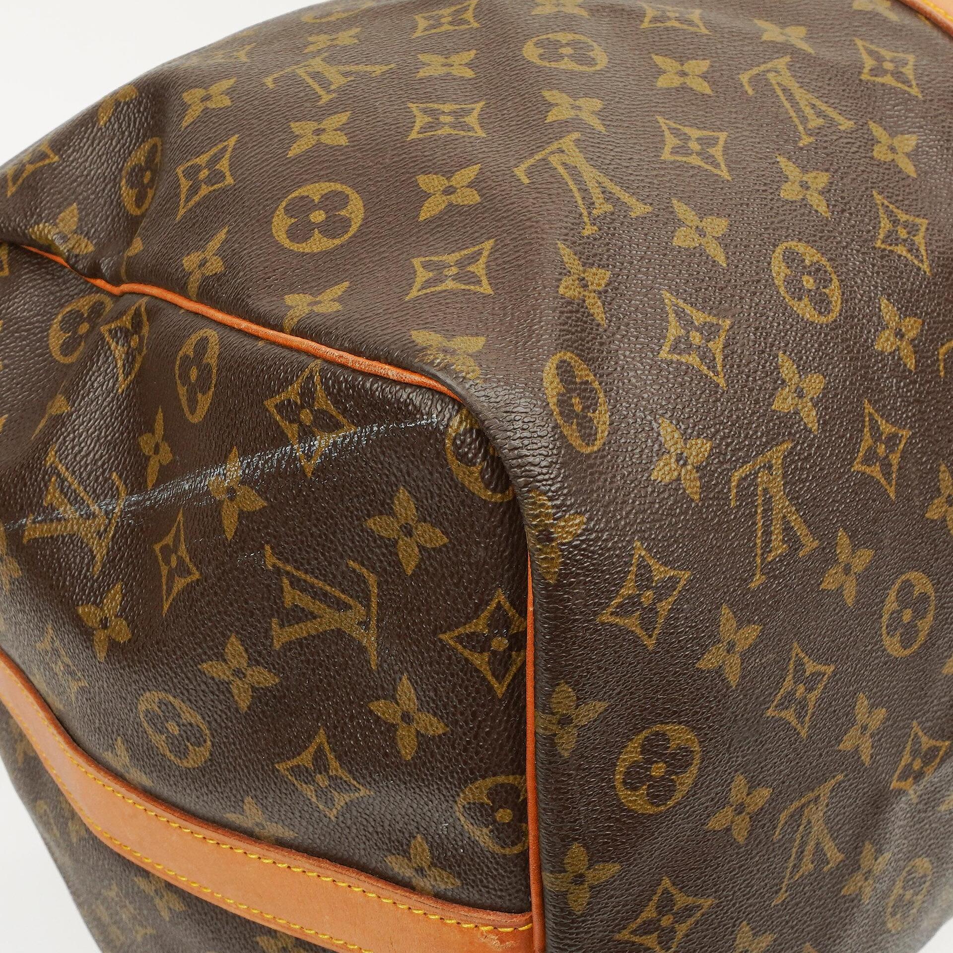 Louis Vuitton Malletier Keepall 60 Bandoulière Reisetasche aus Monogram Canvas