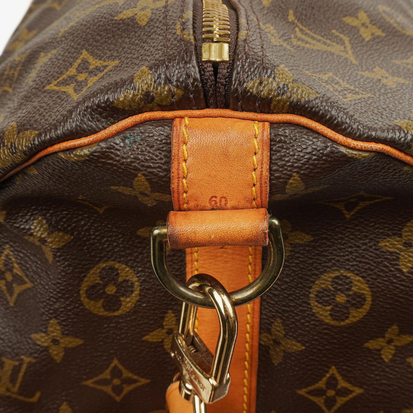 Louis Vuitton Malletier Keepall 60 Bandoulière Reisetasche aus Monogram Canvas