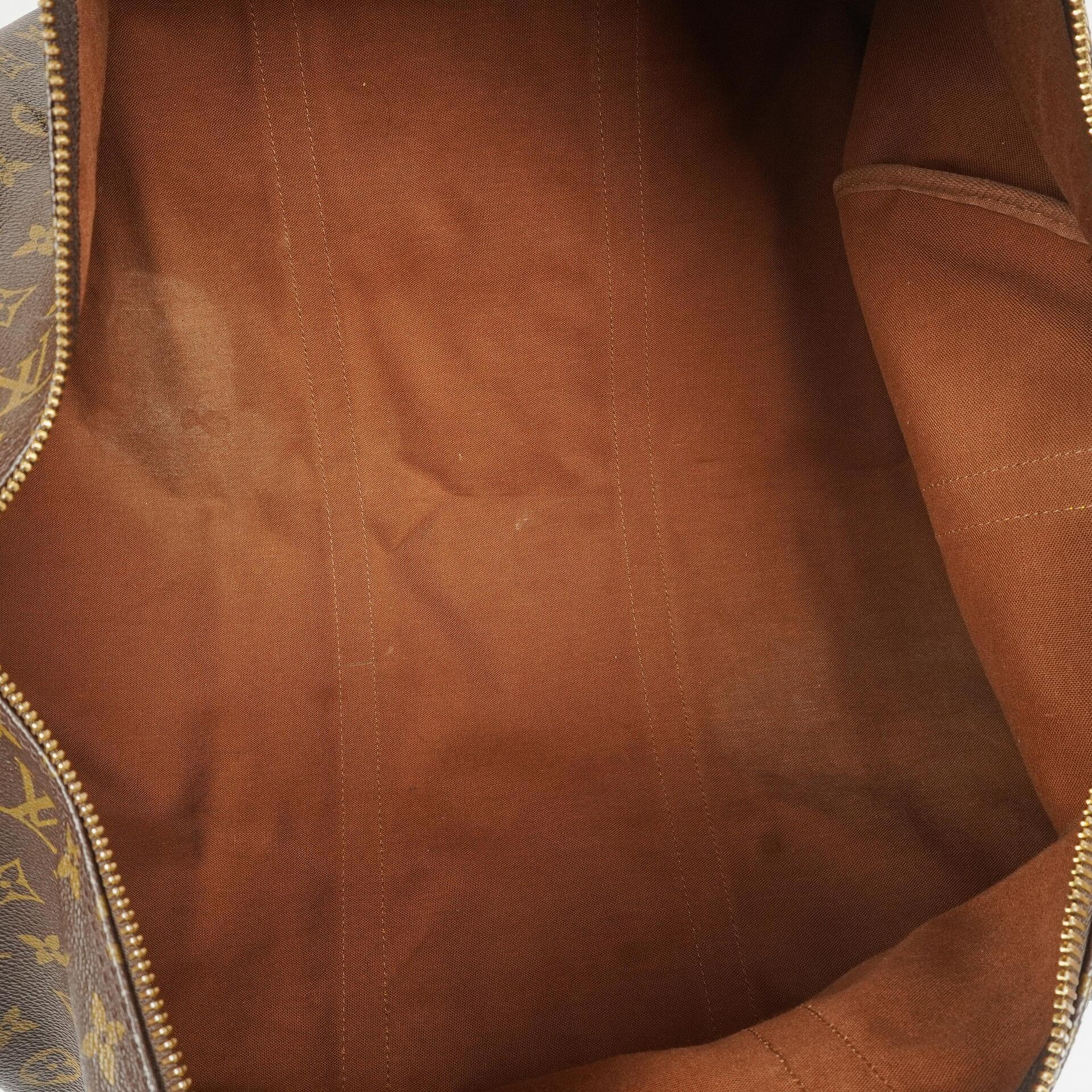 Louis Vuitton Malletier Keepall 60 Bandoulière Reisetasche aus Monogram Canvas