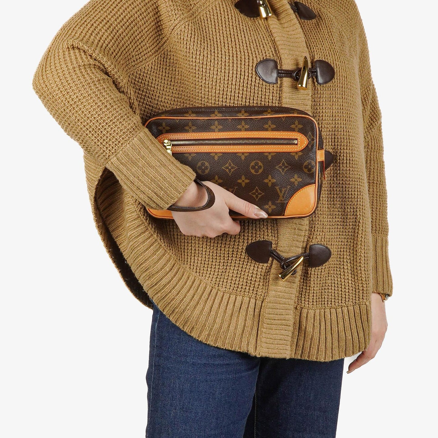 Louis Vuitton Marly Dragonne Pouch aus Monogram Canvas