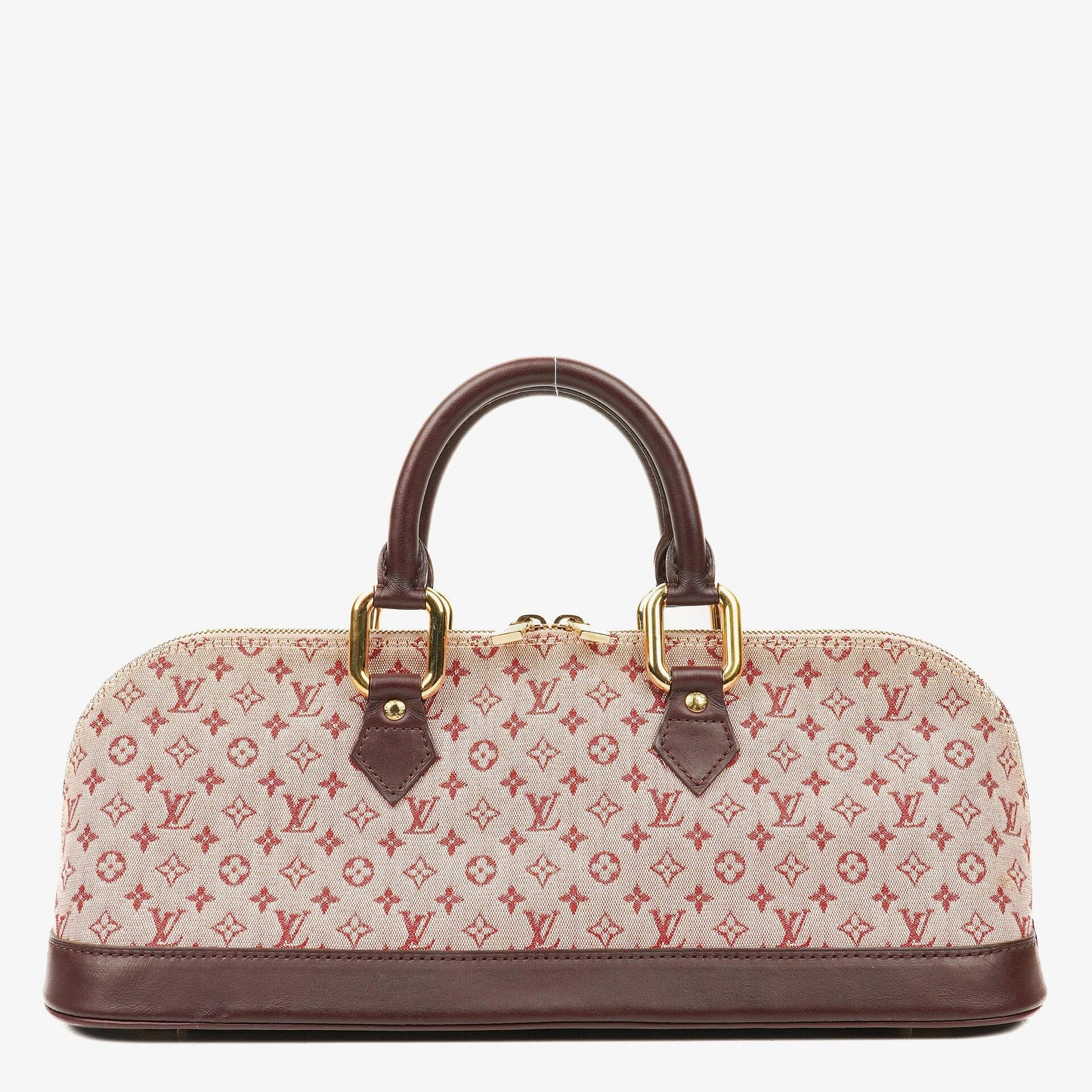 Louis Vuitton Mini Alma Lange Handtasche Monogram Cherry